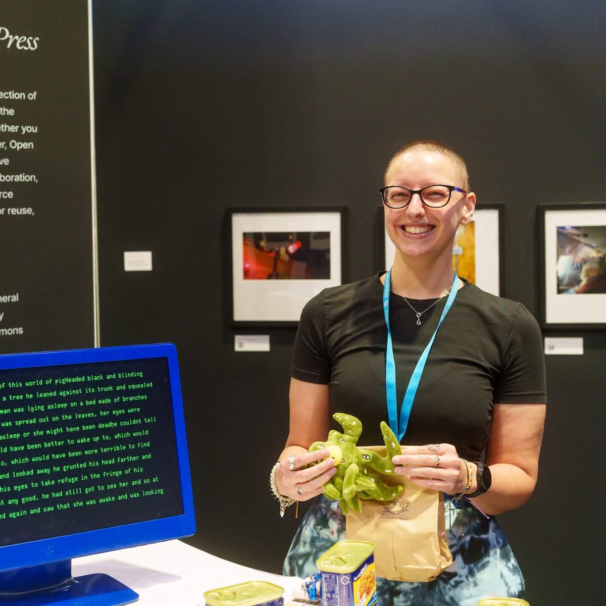 WordPress's tweet image. 🎉 Congratulations to Maggie and Sarah for being selected to receive a Shoggoth Plushie, courtesy of @MisalignmentM. Enjoy your #OpenSourceArt prize! 🙌 

#WCUS