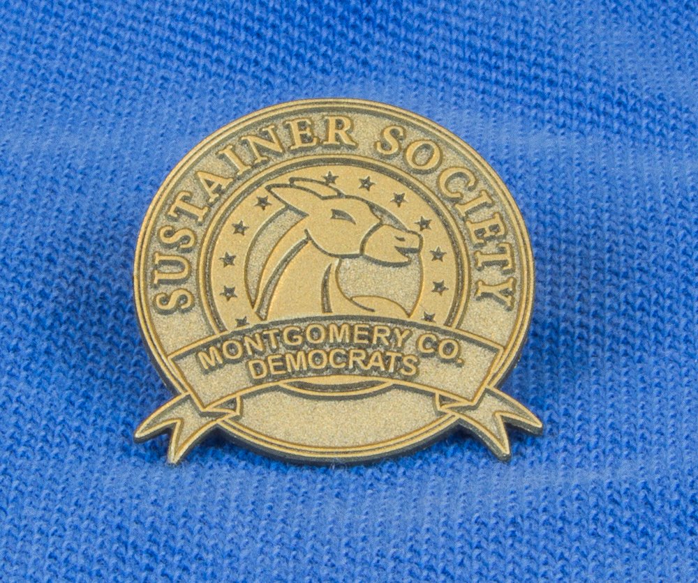 Please consider making a financial contribution to our committee. We accept one-time and recurring donations. You become a member of our Sustainer Society at mcdemocrats.org/montgomery-cou… by making a recurring contribution and will receive a special lapel pin when you do.