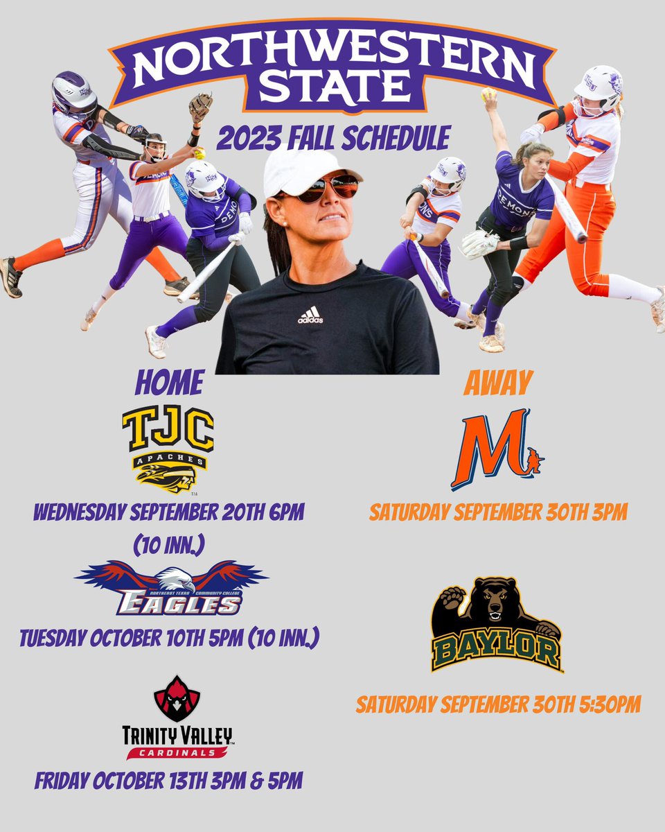NSU Demons Softball tweet media