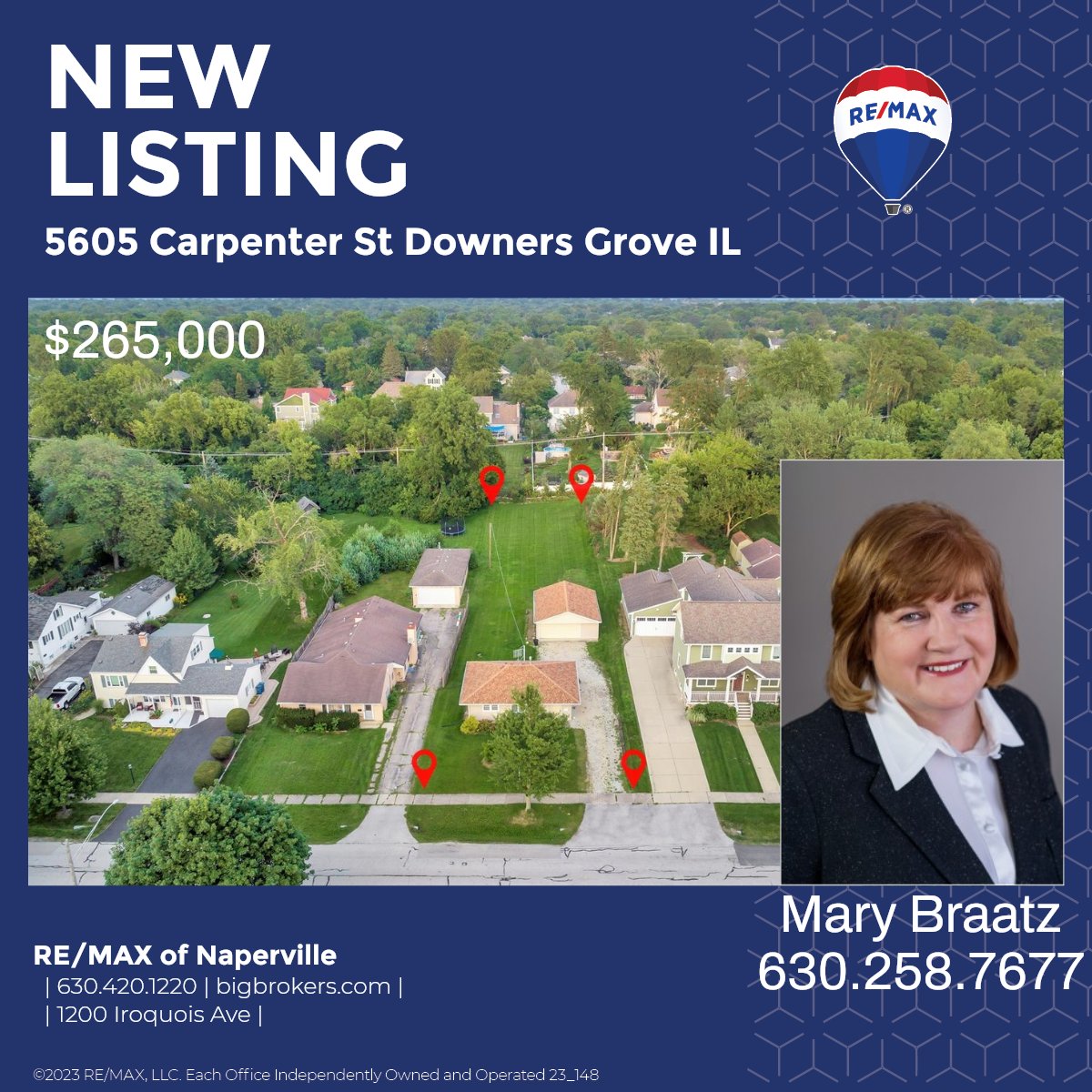 remaxnaperville's tweet photo. New listing in Downers Grove #remax #downersgrove #newlisting https://t.co/ReU47gHFGd