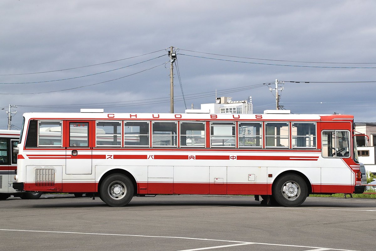 #北海道中央バス 伝統のカラーリングが残る1両