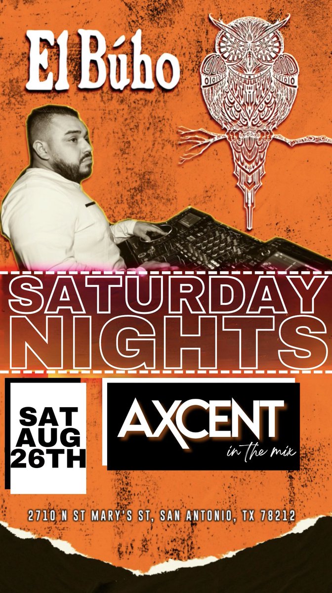If you’re on the strip tonight come catch a vibe at El Buho! I’ll be on from 10pm-2am! See y’all there!