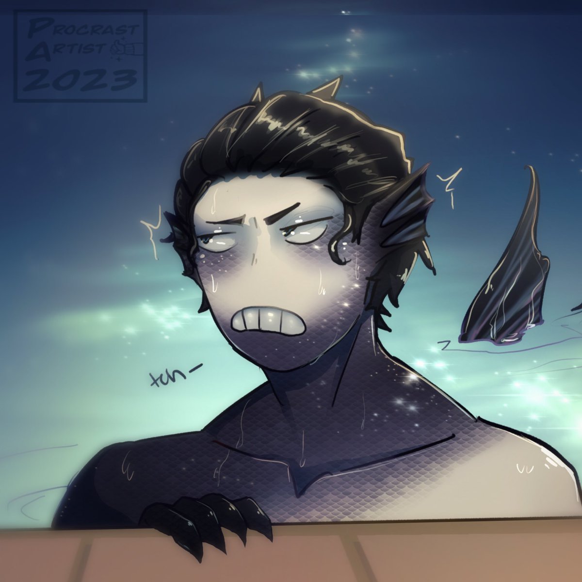 not me actually updating life’s a beach, *gasp*- #dabi #merau