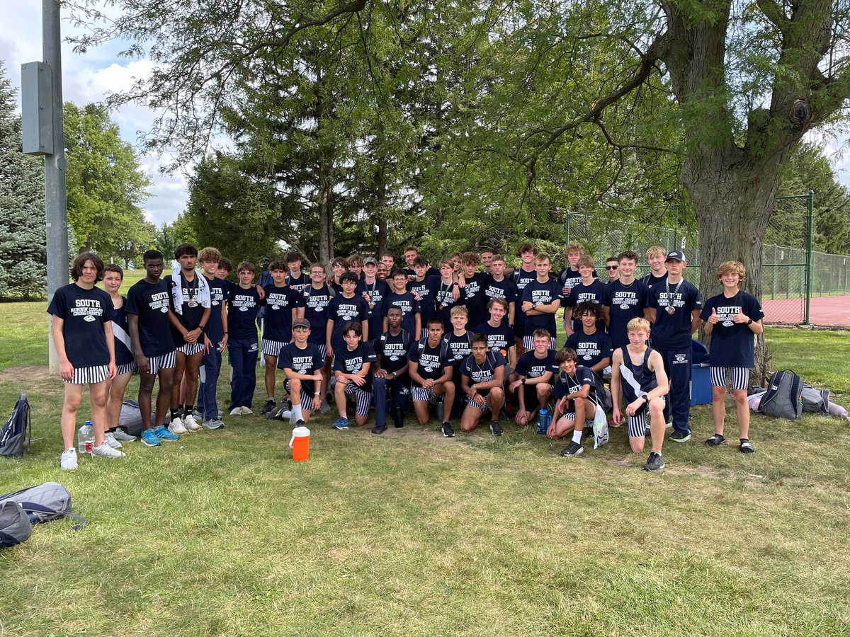 2023 Normal West Invitational Champions!! The Runnin’ Cougars of Plainfield South. #TheCRC #ChampionshipCharacter
