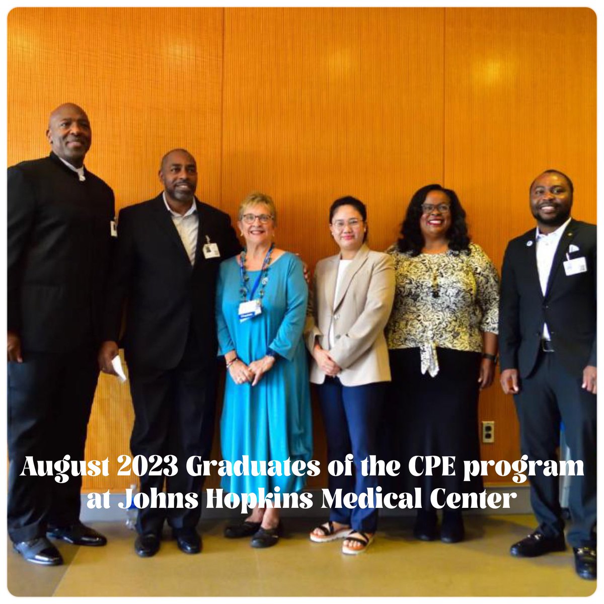 Juandolyn Stokes (@juandolynstokes) on Twitter photo We have finally completed!
Graduation Celebration from John’s Hopkins Medical Center. I’m standing here with my colleagues and educator. <a href="/JohnsHopkinsDOM/">Johns Hopkins Department of Medicine</a> We have finally completed!
Graduation Celebration from John’s Hopkins Medical Center. I’m standing here with my colleagues and educator. <a href="/JohnsHopkinsDOM/">Johns Hopkins Department of Medicine</a>