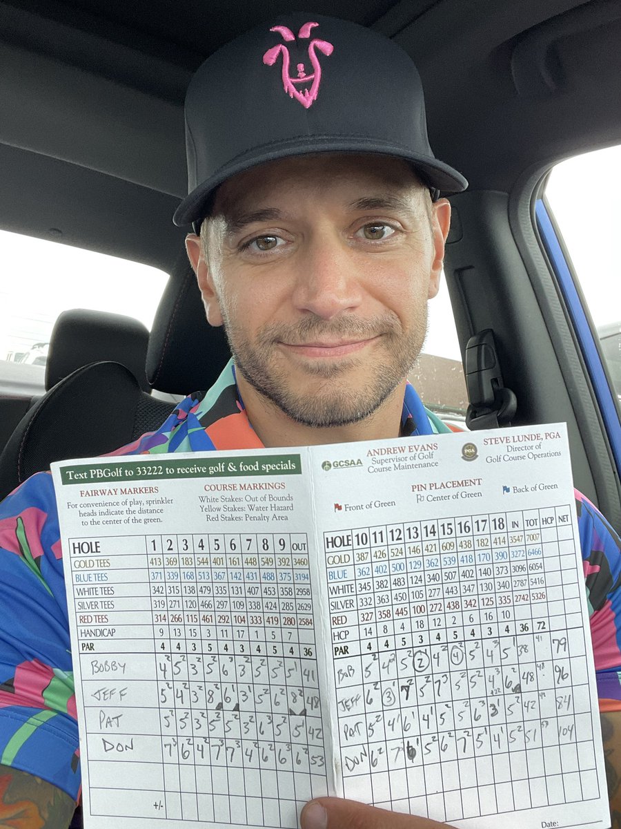 Rybbie's tweet photo. Big shout out to @RangeGoatsGC to help secure my first round ever under 80 today. Big moment for me, feels good when you’re looking good! 🫡 https://t.co/Yh1iz7U0LP