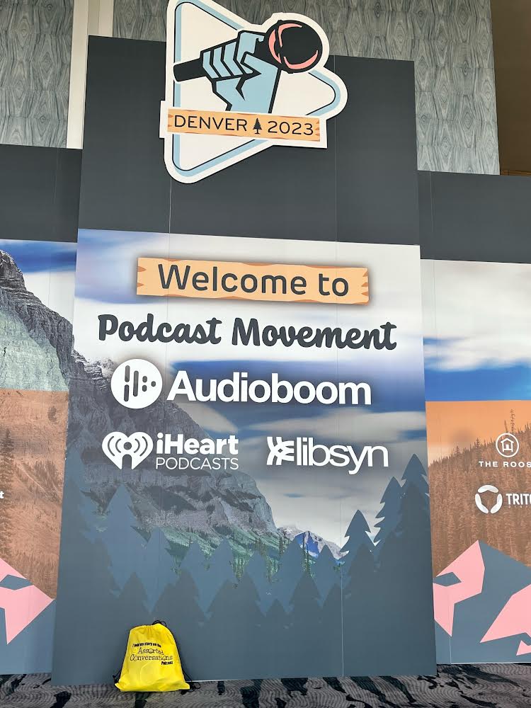 Love the guests as much as I love the listeners and I always make sure to thank guests for their time after we record.  <a href="/JerryDugan/">Jerry Dugan</a> brought his gift to #PodcastMovement in Denver!  Thanks, Jerry!  #thanks #ThanksRespect #podcaster