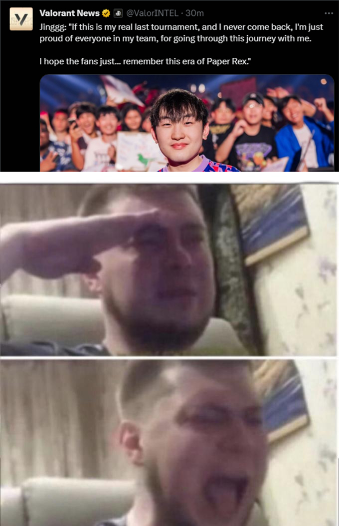 DRX_VALORANT's tweet photo. brb ugly crying atm https://t.co/S8neaCp4pK
