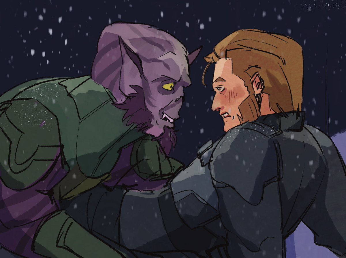 Kapcantart's tweet photo. If these two don't appear In any future star wars content as a married couple I will riot https://t.co/kSPoJqsOcO