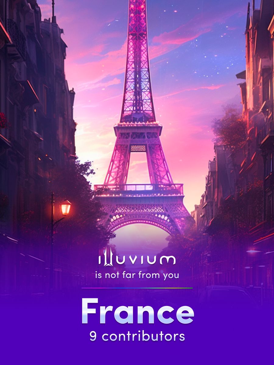 illuviumio's tweet photo. Bonjour! Illuvium's team extends to France with 9 Core Contributors based in France! 🌎

Our worldwide team includes nine talented contributors from this beautiful country. Thanks to our French contributors, we're crafting gaming experiences that are as delightful as a fresh croissant! 🥐 🎮

Our multinational team, consisting of talented contributors, joined by a common vision and deep passion, from various countries, is transforming the gaming landscape 🌟

Join us on this exciting adventure as we shape the future of gaming with Illuvium!

#Illuvium #GlobalTeam #GamingInnovation #France