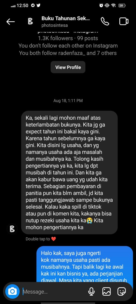 dvilamorm's tweet photo. ga ngerti lagi sama vendor photosintesa, booklet aku mendet gada kabar. Giliran diserang di komennya kaya gini hadeh https://t.co/xZ3FyypmUF