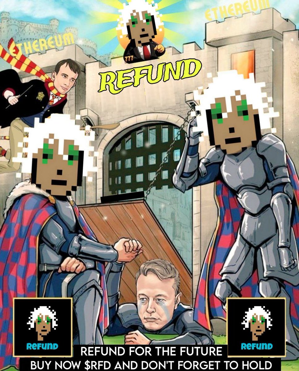 EudoraMachine's tweet photo. @RFD_ERC20_ @xxx #2 Very excited for Refund, This is for the future, BULLISH!🔥🤝 @RFD_ERC20_ @realdogen @Thorshammergems @dr_crypto_calls @xxx 

$RFD #REFUND #RFD #BITCOIN https://t.co/FtVF4GClCz
