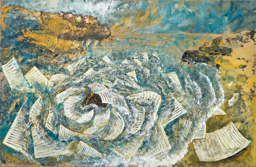 AidaBSanchez's tweet image. Cada poema nace de un ciego centinela 
que grita al hondo hueco de la noche 
el santo y seña de su desventura. 
Agua de sueño, fuente de ceniza, 
piedra porosa de los mataderos (...)
cada poema esparce sobre el mundo 
el agrio cereal de la agonía.

#ÁlvaroMutis

🎨 #MiquelBarceló