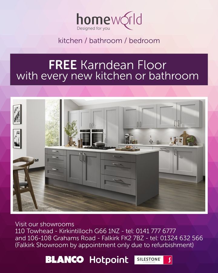 ⭐️ Free Karndean Floor with Every Kitchen or Bathroom ⭐️ Click the link below to request your free 3D design appointment and get a free Karndean floor when you choose Homeworld for your new kitchen or bathroom. zurl.co/YU4P