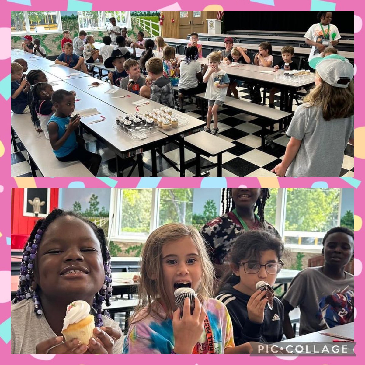 BriggsElem's tweet photo. Friday we celebrated our Bulldogs who have a birthday in August with cupcakes! https://t.co/CswQL9ezPX