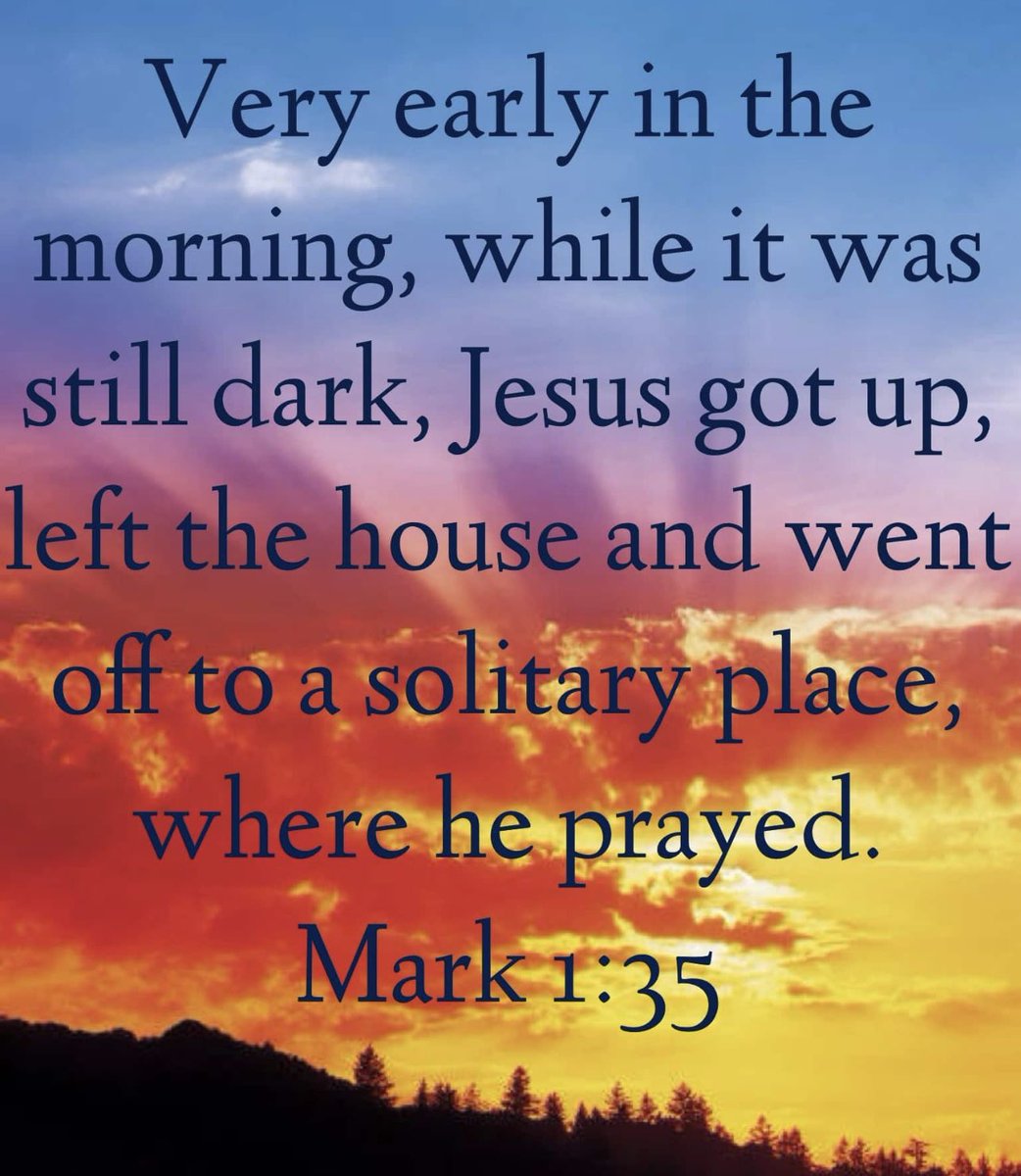 🌹🌿🕊Words To Ponder 🕊🌿🌹 ✝️Jesus chose early in the morning to pray, and it would seem every child of GOD might learn from Him. How much different would be our days be if each morning we talked to GOD about our duties, our temptations, and get strength from Him getting the…