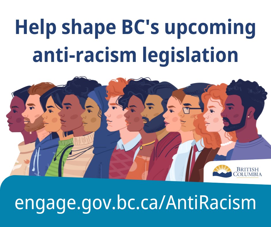 MOSAICBC's tweet photo. Shape the future! The 2024 legislation, driven by the anti-racism questionnaire, will make the government answerable for tackling systemic racism revealed by the BC Demographic Survey. Fill it out: https://t.co/WzW4XJZOrG
#AntiRacistBC
@BCGovNews @mableelmore @NikiSharma2 https://t.co/5wAu0CBPUl