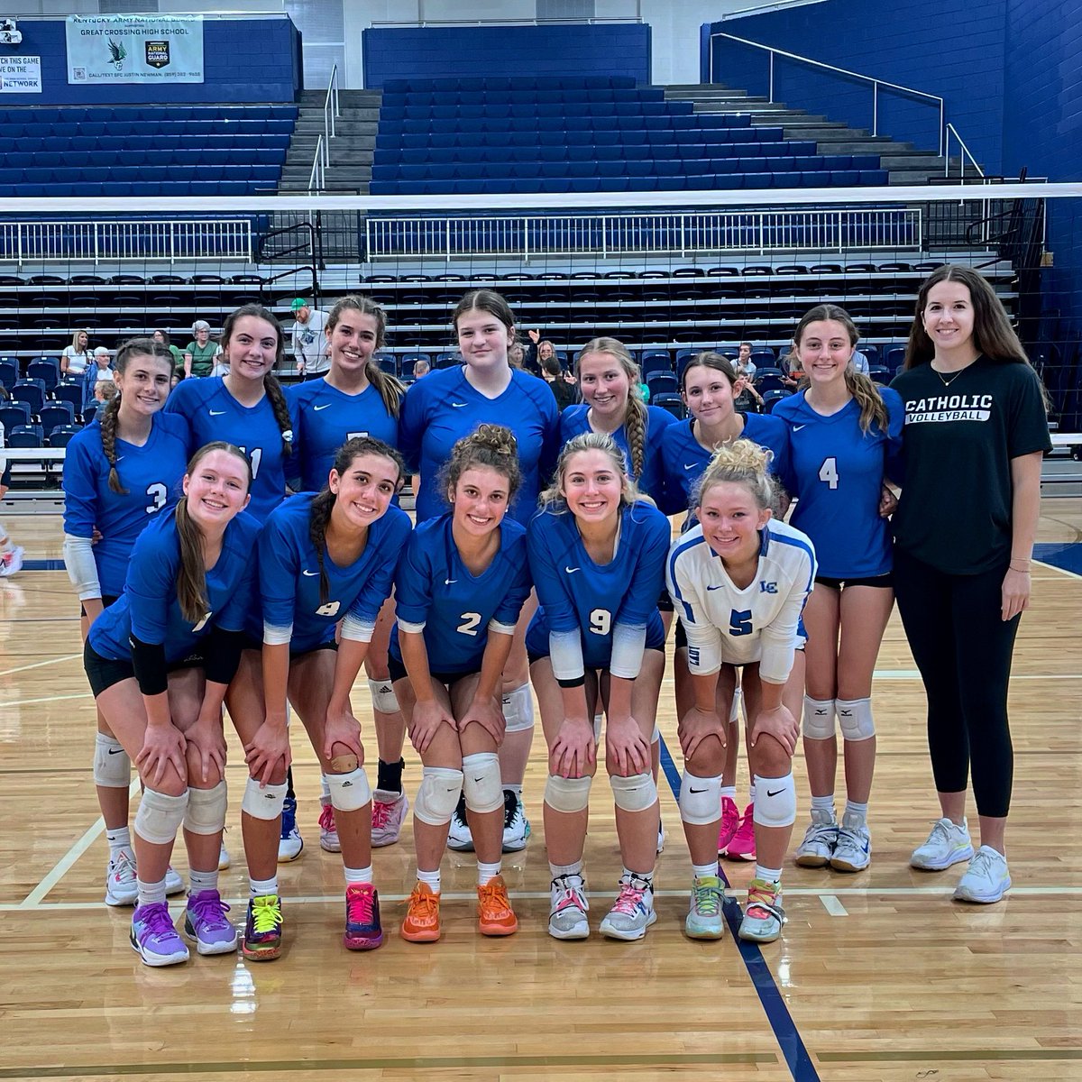 LexCathVB's tweet photo. JV is your Scott County Tournament Champions after going 4-0 today! #GoKnights⚔️ https://t.co/wScv2QjITt