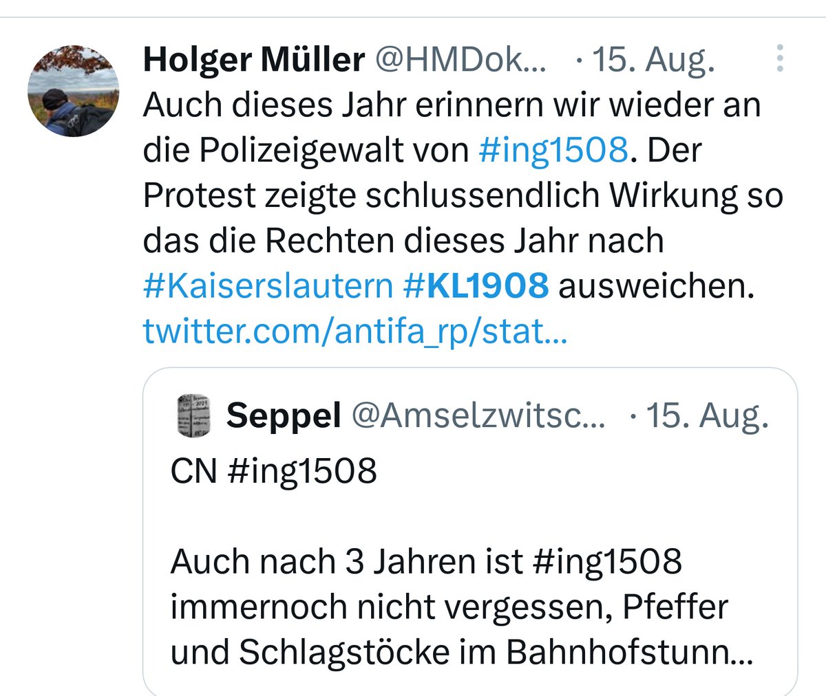 FlorianGrabows3's tweet image. Da schwurbelt sich wieder jemand was zurecht😂. Kommunisten und ihre Traumblase😂.
Falls sich das rote kleine Licht erinnert waren wir am 1.Mai in #Ingelheim. 
Damit seine Seifenblase platzt , teile ich mit das wir wieder nach Ingelheim kommen werden!
#ing1508 #Kl1908 
#fckAntifa