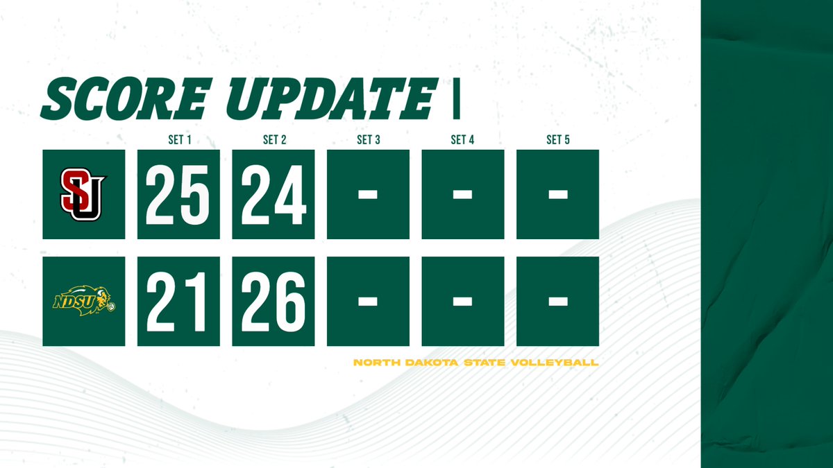 Held on to even the match! Kelley Johnson has her second straight double-double with 26 assists and 11 digs.