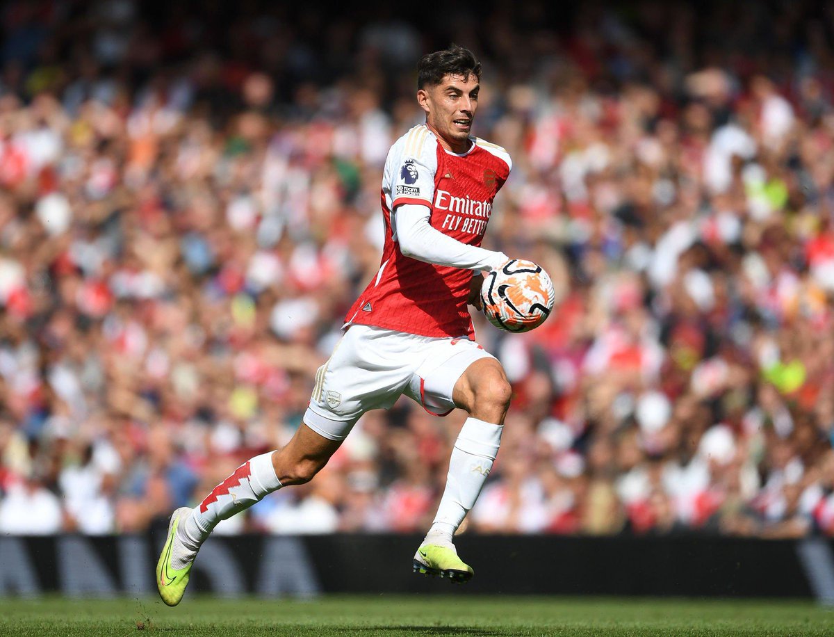 🗣️| Mikel Arteta on whether he’s confident Kai Havertz will win the supporters over:
 “Yes, I think so. I think he’s already done some really good things and today it was tough for him in certain moments. He got in some great areas again and the ball didn’t arrive and he had a