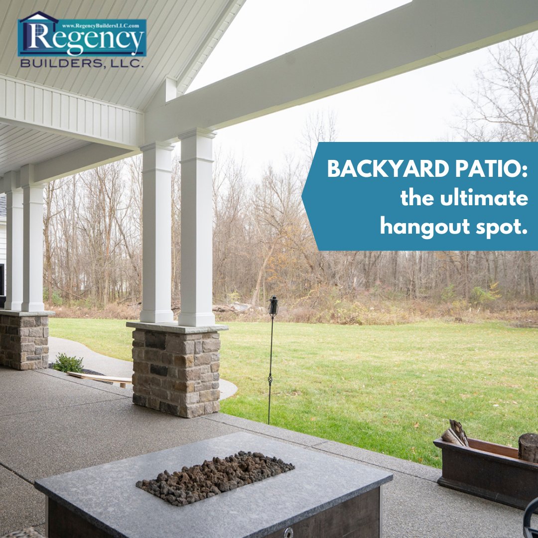 RegencyBuildLLC's tweet image. Let's talk backyard patios! We want to know what you love most about your backyard oasis. Share with us in the comments below what makes your patio the ultimate hangout spot.