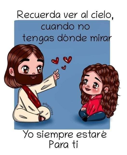 Siempre con la mirada puesta en Dios .