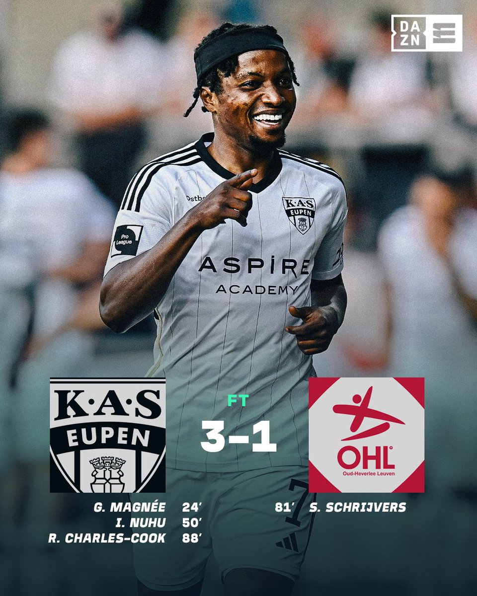 DAZN_BEFR's tweet photo. FT | L'OH Leuven ne compte que 2️⃣ points sur 1️⃣5️⃣. 😬 #EUPOHL https://t.co/C50rR6hO07