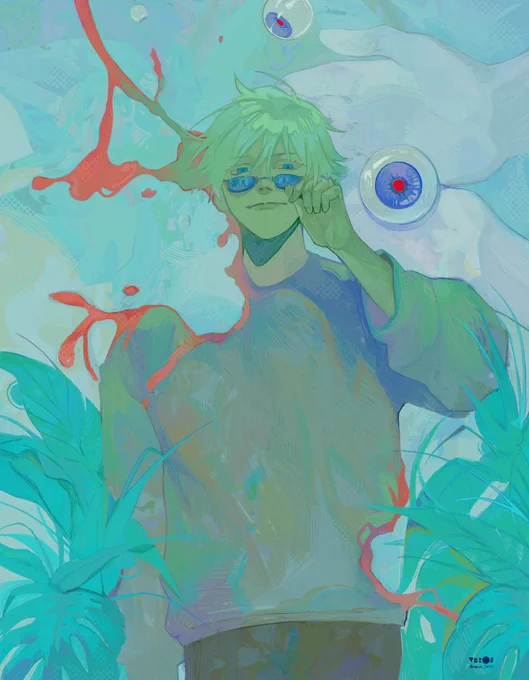 close your eyes