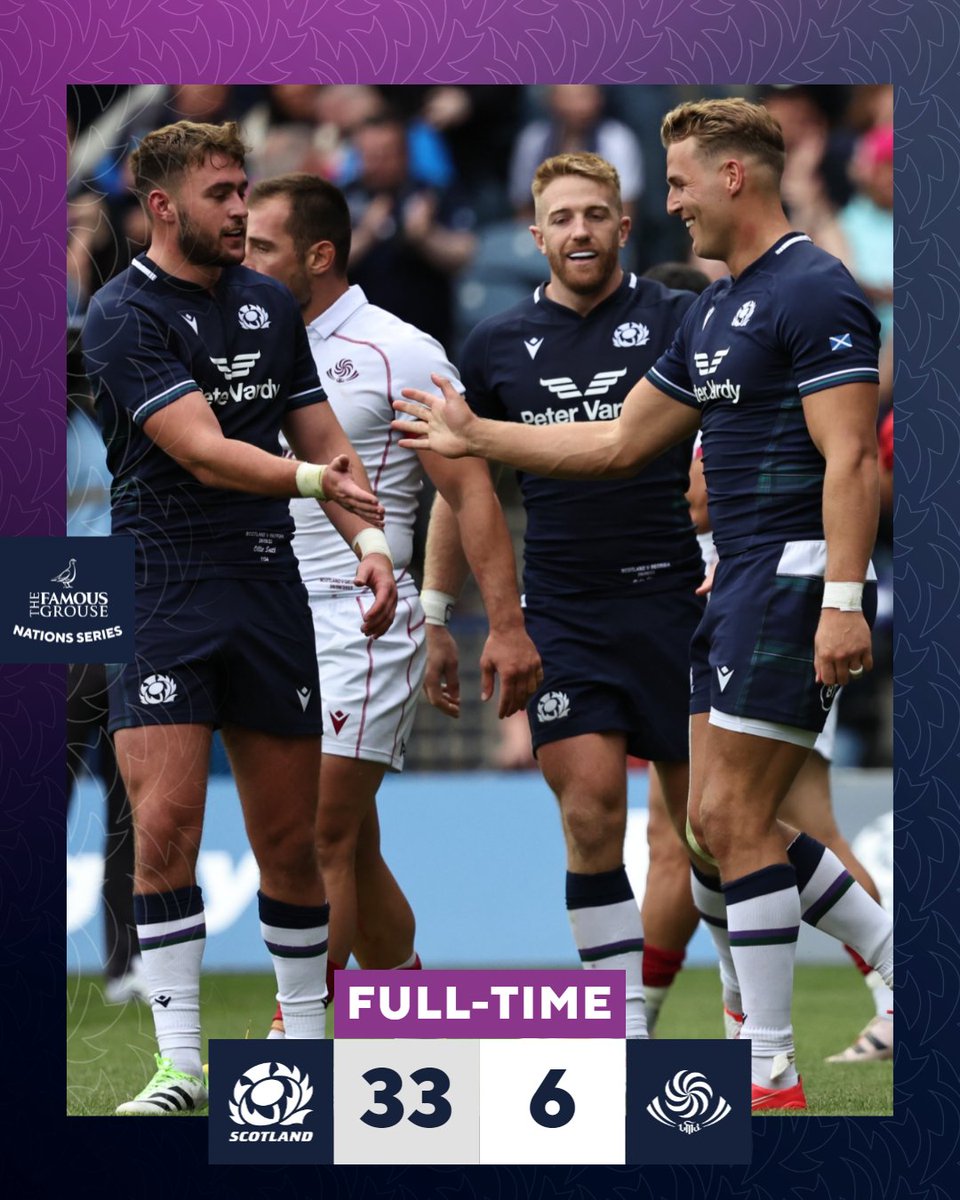 Scotlandteam's tweet photo. A five star second half ⭐️

#AsOne | #ScovGeo https://t.co/WhzKjt6sh2