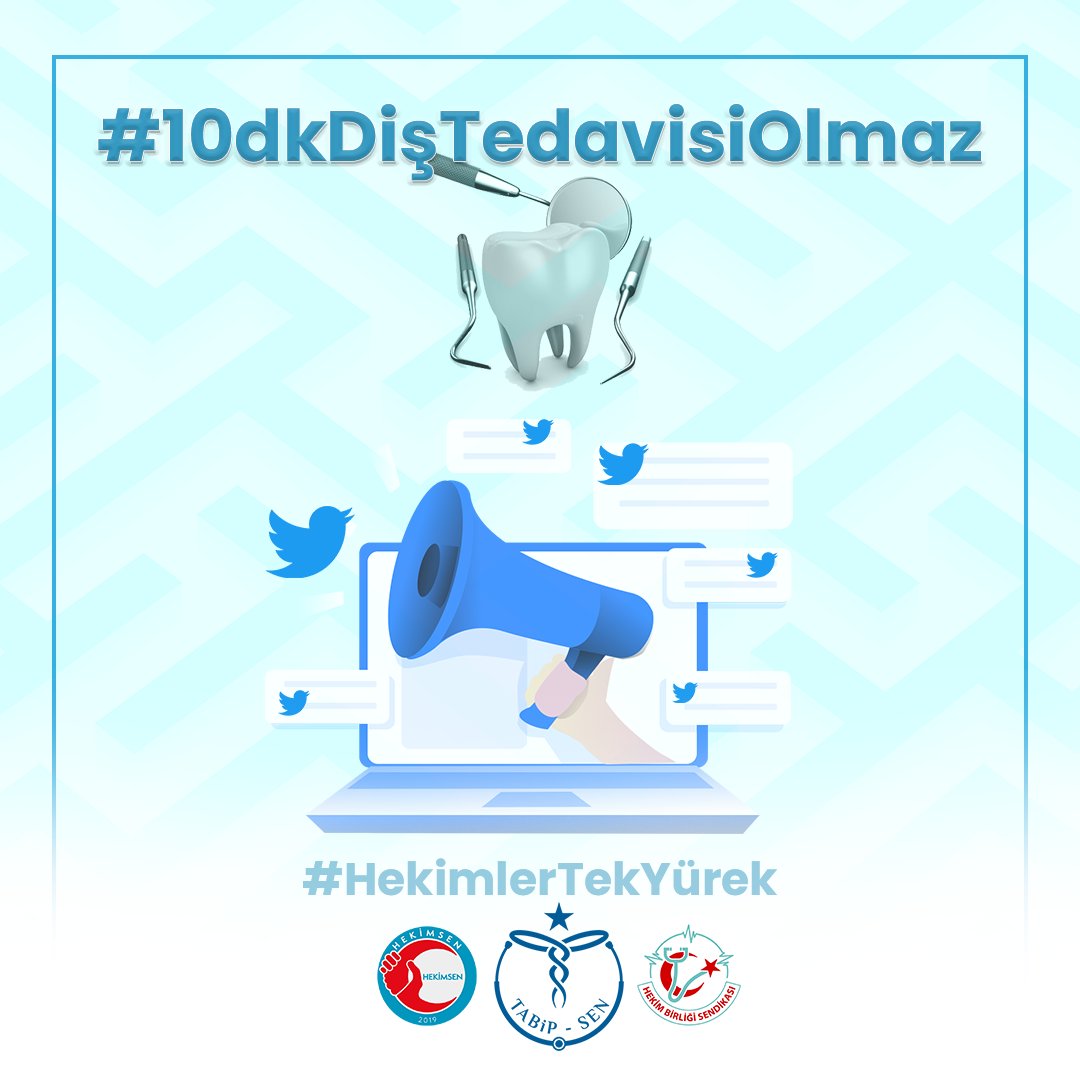 Diş hekimlerine MHRS üzerinden verilen ve 10 dakikaya kadar düşürülen randevu süresi, muayene edilen hasta sayısını artıracak; bunun sonucunda ise malpraktis, enfeksiyon riski ve sağlıkta şiddet sorunlarını körükleyecektir. 
Artan hizmet talebini, tabipleri insanlık dışı