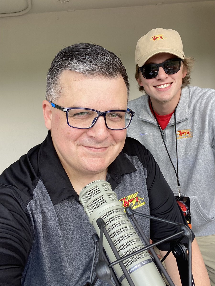 seanfurfaro's tweet photo. Coming out of football retirement for ONE game only, returning as the PA Announcer for UG.
Joined by the surprise in-game DJ. #return #didntseethatcoming #onegameonly #seriously #justonegame #sixfiddy https://t.co/qmyw5Km9Z1