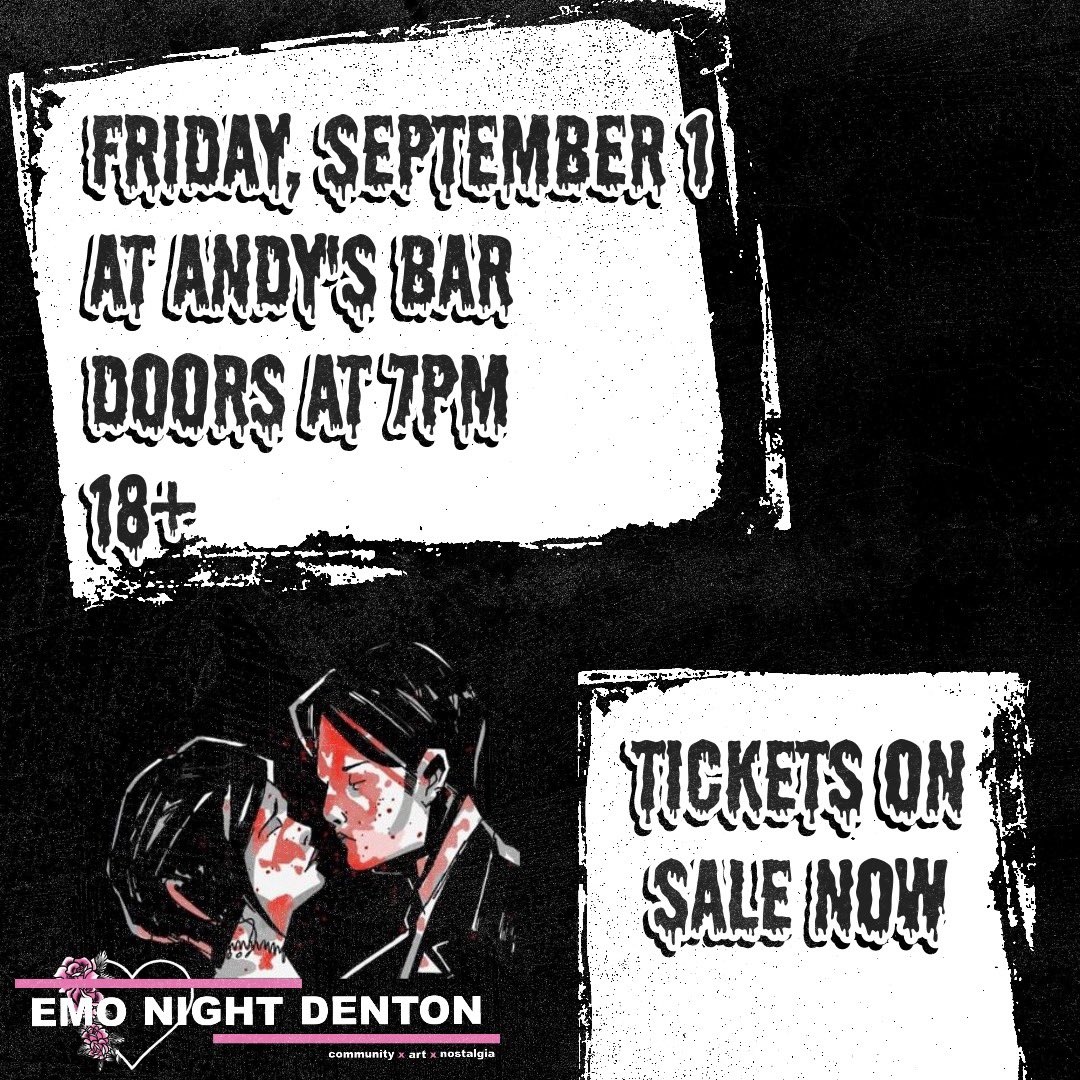 Emo Night Denton tweet media