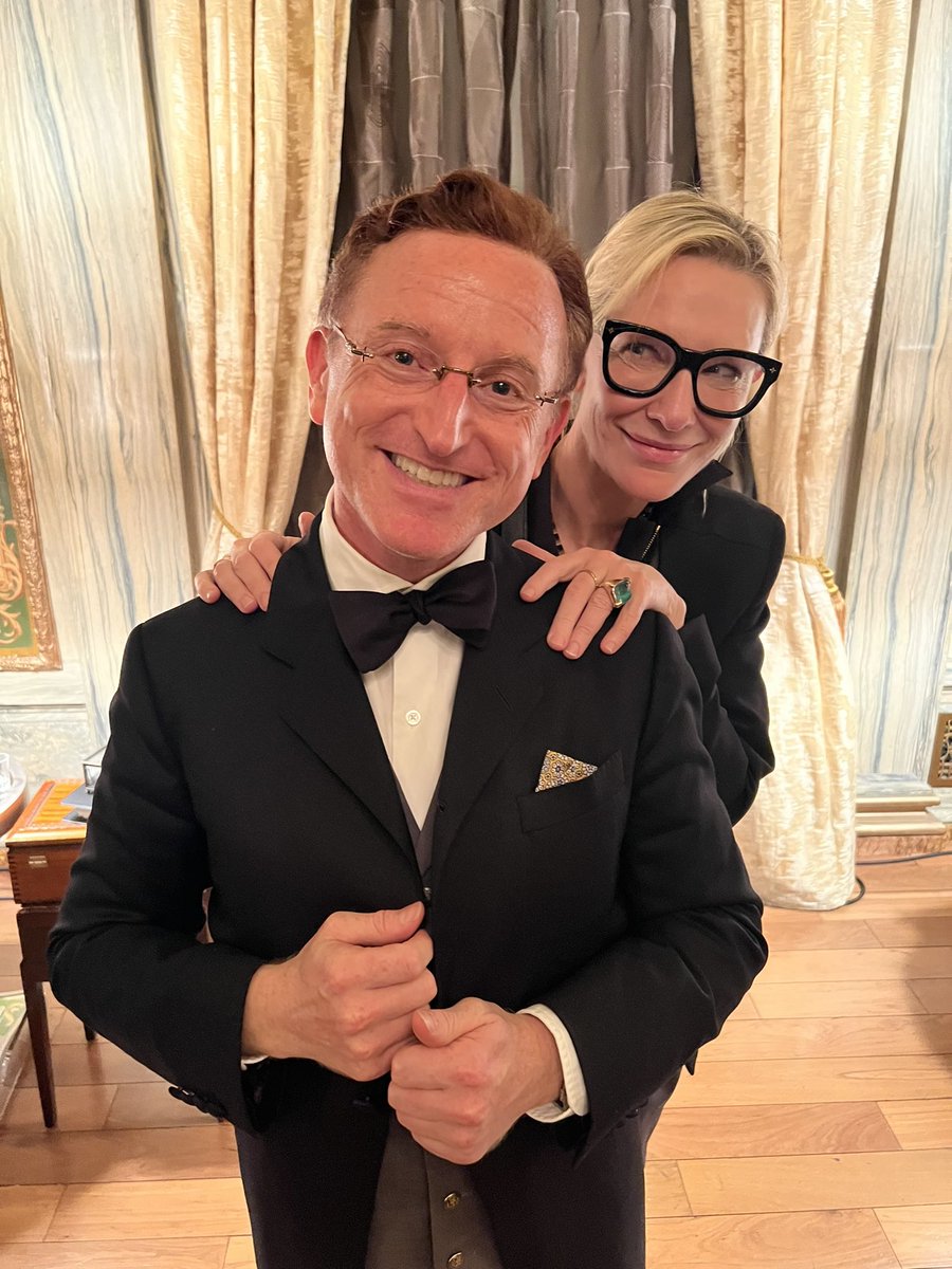 Thank you to Cate Blanchett for visiting #ChamberMagic last night! We had a great post-show talk about her films Nightmare Alley, Tor, and others. And of course about our mutual friend Guillermo del Toro 🎩✨ Thank you Cate for stopping by! It was a most memorable night.⁠ ⁠