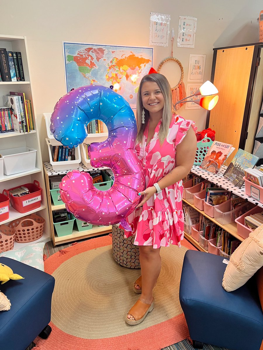 Ready to start my third year and welcome all the new faces into my room Monday!!💜 <a href="/WhiteOakElem/">White Oak Elementary</a>