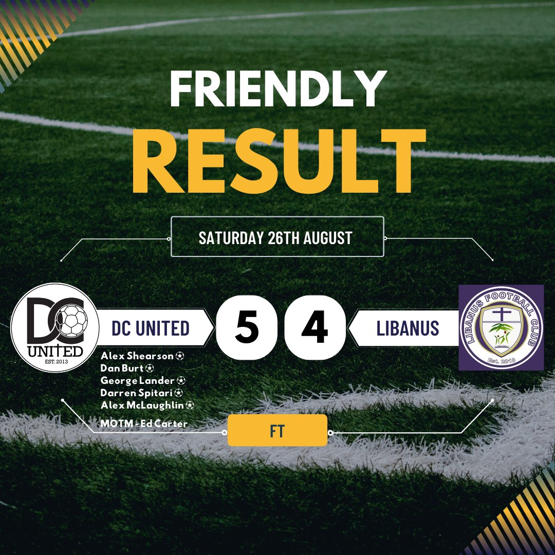 A close game v <a href="/LibanusFC/">Libanus FC</a> this morning, which was full of goals and went right down to the wire! 

Pre-season 23/24, complete ✅