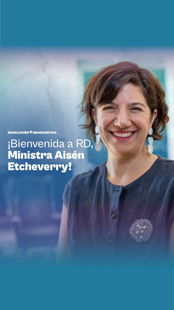 Le damos la bienvenida a nuestra nueva compañera en @RDemocratica Aisén Etcheverry @aisen_ministra de @min_ciencia del gobierno del pdte @GabrielBoric La ciencia, tecnología e innovación son agendas centrales para el nuevo modelo de desarrollo de Chile 🇨🇱 Valoramos mucho tu…