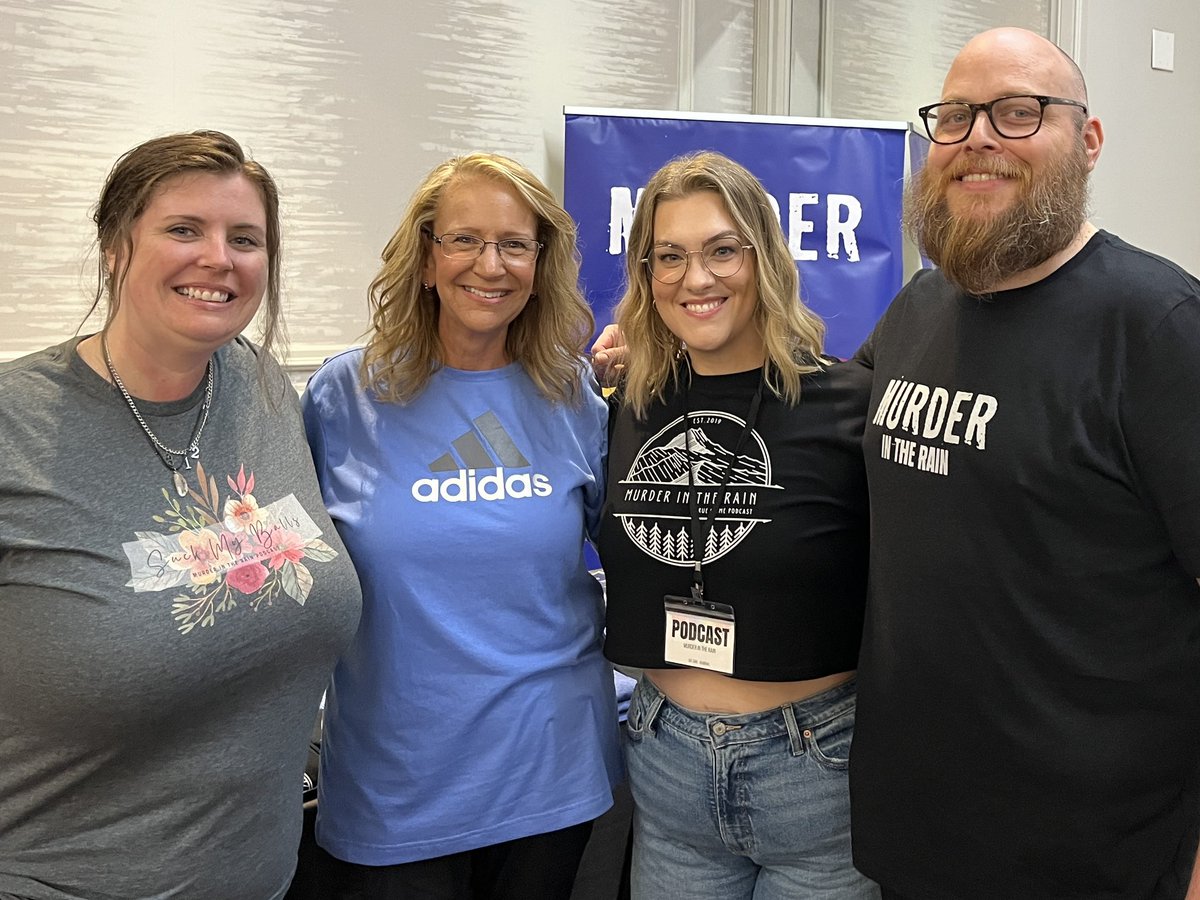 Met up with the Murder in the Rain crew at the Austin Podcast Festival! <a href="/murderintherain/">Murder in the Rain Podcast</a>