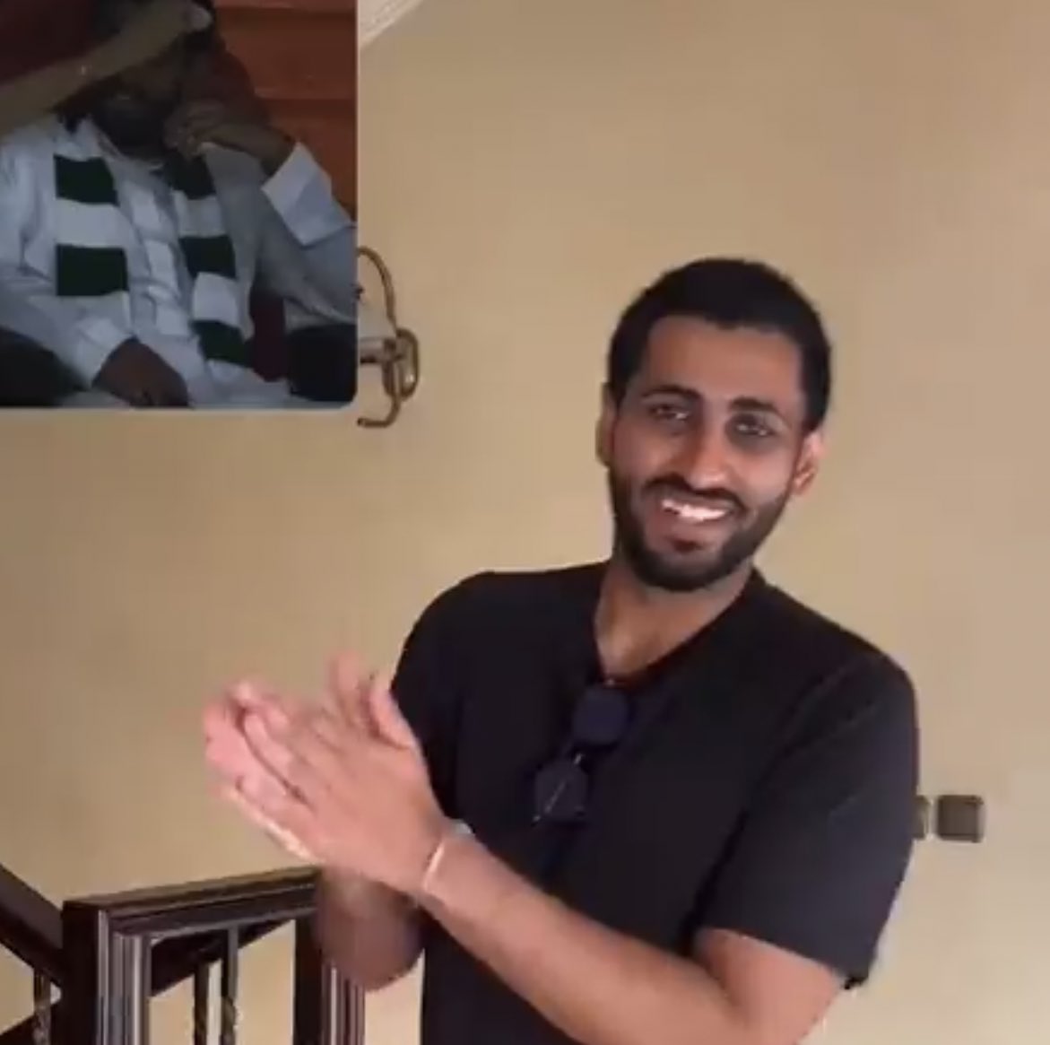 المشجع صاحب المقطع الشهير يُصرح أخيرًا:

"اللي معي كانت خطيبتي مش زوجتي" ♥️