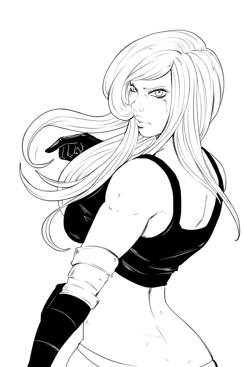 FASSLAYER's tweet photo. Lineart of a fighter character, part of my fighter girls artbook. Visit ,y gumroad for more details:
https://t.co/8wq1D7UC5m
#mangagirl #girldrawing #womanart #girlpower #fightergirl #femalefighter #mangadrawing #sexyfighter #fightercharacter https://t.co/avaYekCbac
