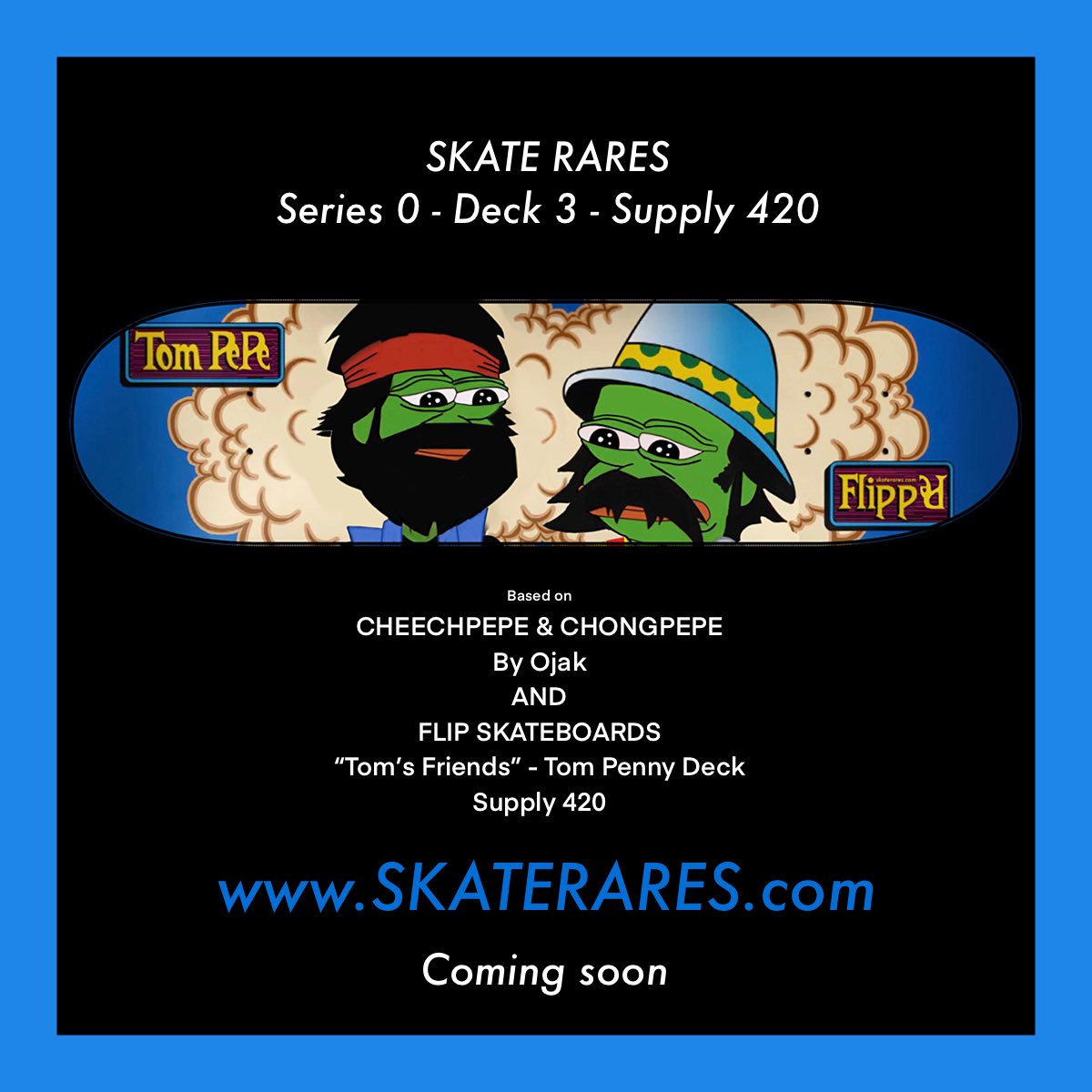 Bitcoin Stamps (Official) πͺ (@stampchain) on Twitter photo The latest SKATERARES alpha has dropped on our to channel. π
Based on the original <a href="/flipskateboards/">Flip Skateboards</a> classic #tompenny
As for #ojak β¦. What an artist πΈπ
Join us here t.me/skaterares The latest SKATERARES alpha has dropped on our to channel. π
Based on the original <a href="/flipskateboards/">Flip Skateboards</a> classic #tompenny
As for #ojak β¦. What an artist πΈπ
Join us here t.me/skaterares