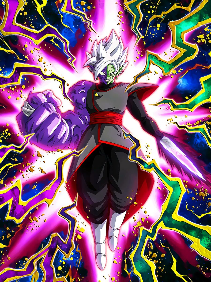 Luca_dokkan's tweet photo. Like &amp; Retweet to get the Fused Zamasu luck for the upcoming Dokkan Fest https://t.co/KQcX8reFiw