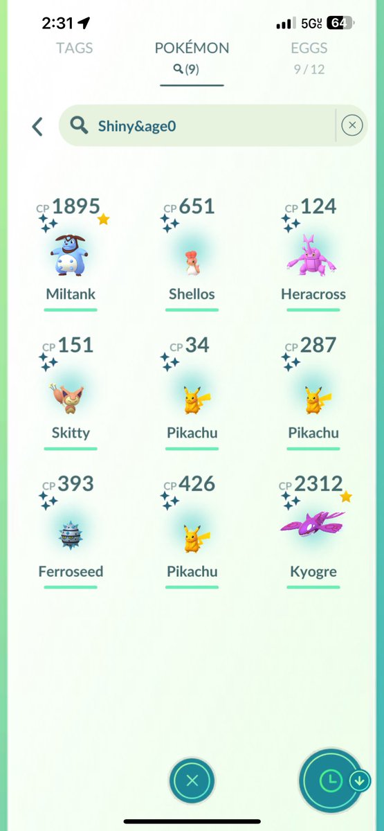 ShadowFlame21's tweet photo. @nonsensicaIdrea @xOGJRICHx @PokemonGoApp My haul so far https://t.co/gee1sy8eVC