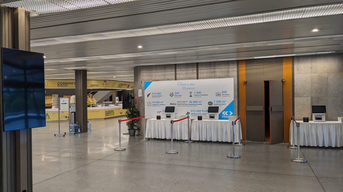 Europa_Cat's tweet photo. In 2018, the first preparations for the conference in #Prague began. Due to covid, it could not take place in 2021.
Now we are here, ready for you to come tomorrow. And we are very proud that Czech Republic is hosting the #Europacat #conference. https://t.co/2tLMgSfd2w