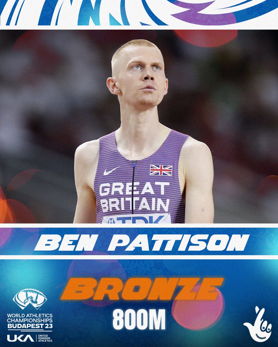 BRILLIANT BRONZE @BenPattison7 you beauty! 🔥🔥 #WorldAthleticsChamps