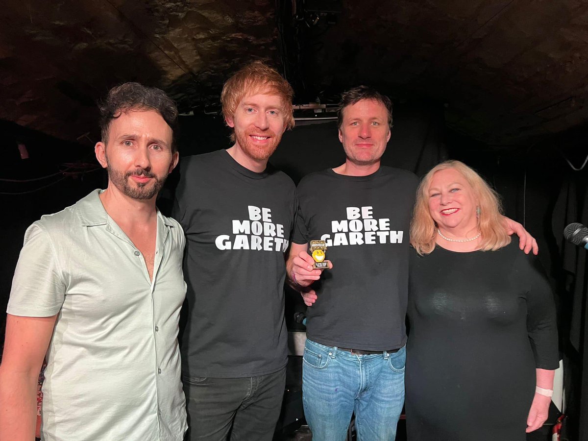 At the airport reflecting on this year’s fringe.  That ‘A Show for Gareth Richards’ was given both the ISH Panel Prize and the Victoria Woods Award at the Edinburgh Comedy Awards is testament to how much Gareth was admired and respected and loved.