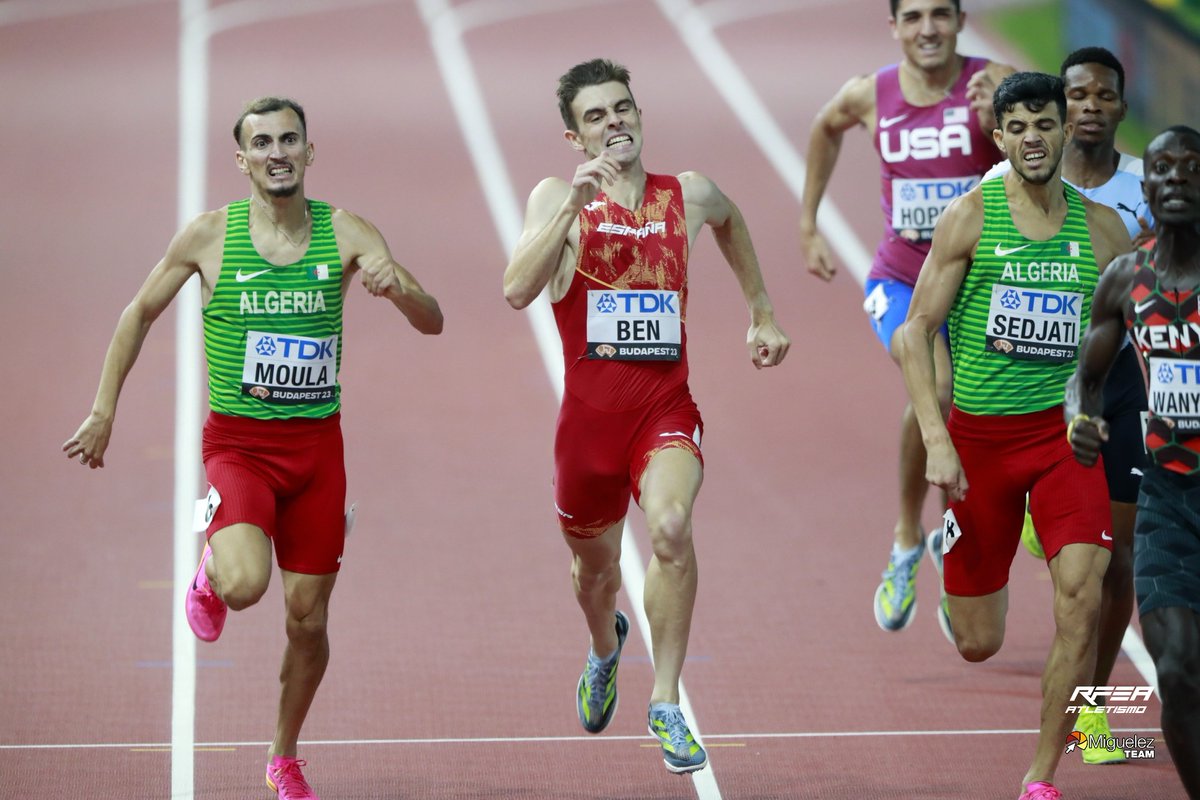 𝑯𝒂𝒄𝒊𝒆𝒏𝒅𝒐 𝒐𝒕𝒓𝒐 𝑺𝒍𝒂𝒍𝒐𝒎 𝒚 𝒍𝒖𝒄𝒉𝒂𝒏𝒅𝒐 𝒑𝒐𝒓 𝒂𝒍𝒄𝒂𝒏𝒛𝒂𝒓 𝒍𝒂 𝒎𝒆𝒅𝒂𝒍𝒍𝒂

800 m #WorldAthleticsChamps

4º <a href="/adryben44/">Adrián Ben OLY</a>⏱️1:44.91 
Mejor puesto 🇪🇸 en un Mundial

<a href="/teledeporte/">Teledeporte</a> y <a href="/Eurosport_ES/">Eurosport.es</a>
📊bit.ly/3E37kEs

#EspañaAtletismo #PasiónPorCompetir