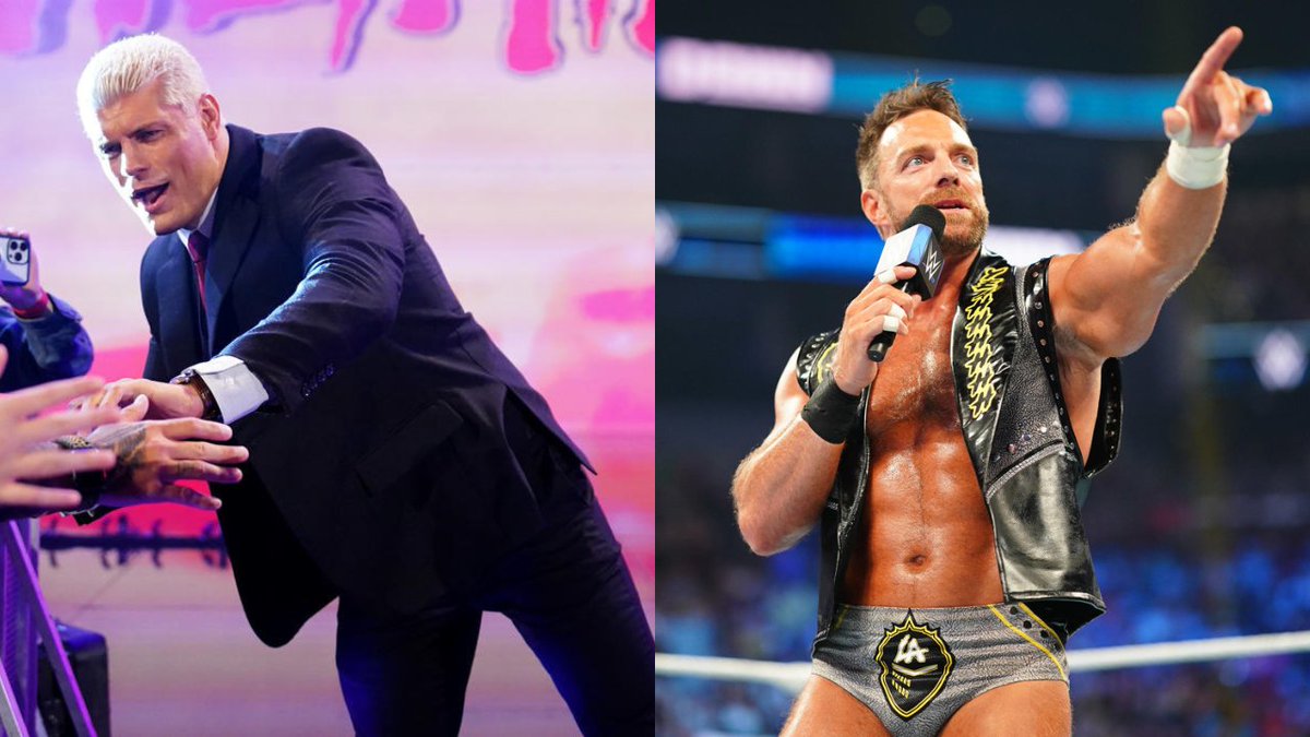 WrestleFeatures's tweet photo. These two should be immensely proud of their respective tributes last night. https://t.co/dclWQAy7i5