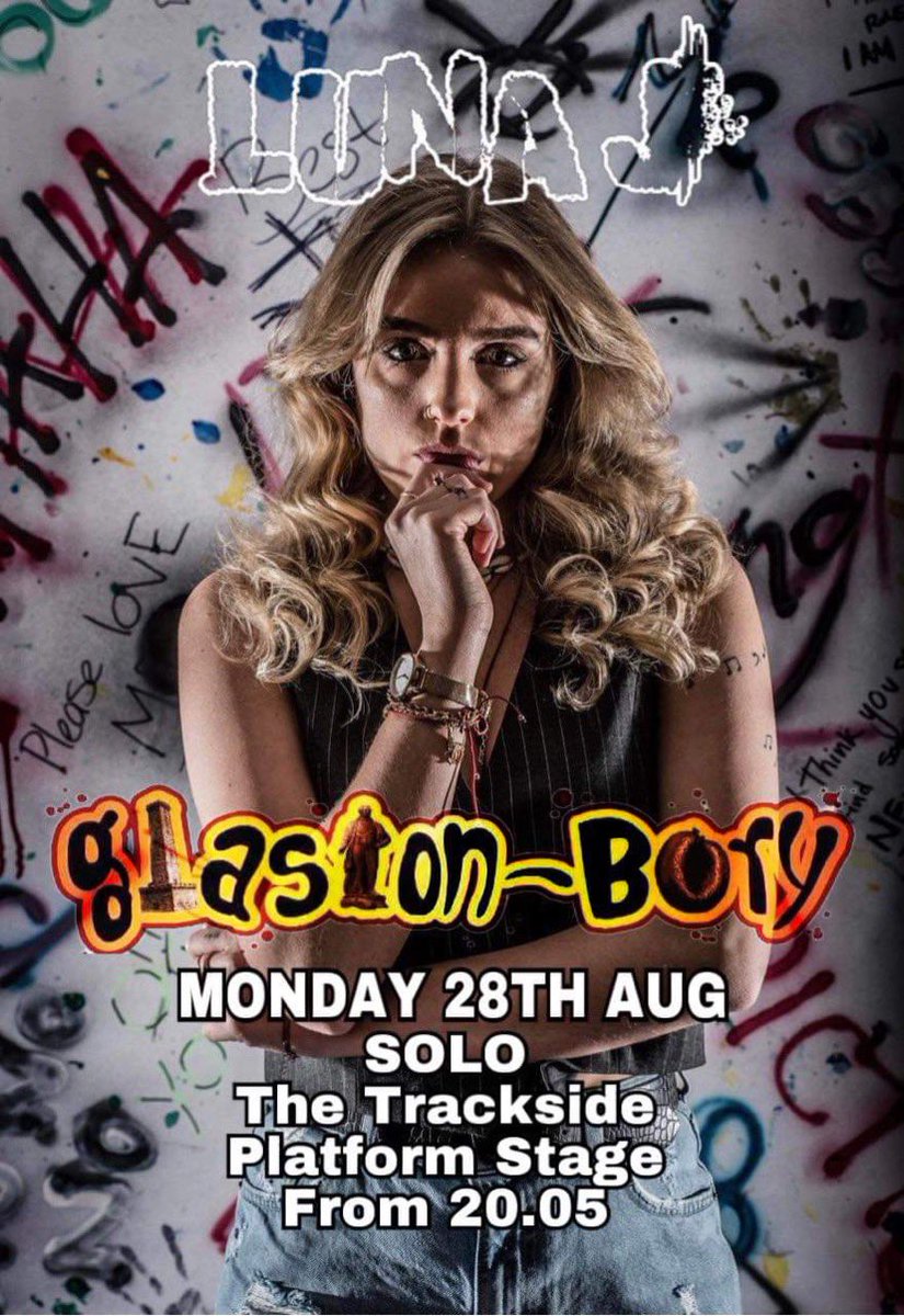 LUNA J (@musicbylunaj) on Twitter photo 🔥 Sunday 27th - TedFest 2023 in aid of <a href="/LittleTedFdtn/">The Little Ted Foundation</a> - Full Band
🔥 Monday 28th - <a href="/BuryGlaston/">Glaston-BURY</a> - Full Band & Solo
Info & times below 💋
<a href="/erewashsound/">Erewash Sound</a> <a href="/IlkestonTiser/">Ilkeston Advertiser</a> <a href="/RochValleyRadio/">Roch Valley Radio</a> <a href="/BoltonFM/">Bolton FM</a> <a href="/BuryTimes/">Bury Times</a> <a href="/SalfordCRadio/">Salford City Radio</a> <a href="/BBCRadioManc/">BBC Manchester</a> <a href="/BBCNottingham/">BBC Nottingham</a>
<a href="/ITHERETWEETER1/">theretweeter</a> 🔥 Sunday 27th - TedFest 2023 in aid of <a href="/LittleTedFdtn/">The Little Ted Foundation</a> - Full Band
🔥 Monday 28th - <a href="/BuryGlaston/">Glaston-BURY</a> - Full Band & Solo
Info & times below 💋
<a href="/erewashsound/">Erewash Sound</a> <a href="/IlkestonTiser/">Ilkeston Advertiser</a> <a href="/RochValleyRadio/">Roch Valley Radio</a> <a href="/BoltonFM/">Bolton FM</a> <a href="/BuryTimes/">Bury Times</a> <a href="/SalfordCRadio/">Salford City Radio</a> <a href="/BBCRadioManc/">BBC Manchester</a> <a href="/BBCNottingham/">BBC Nottingham</a>
<a href="/ITHERETWEETER1/">theretweeter</a>
