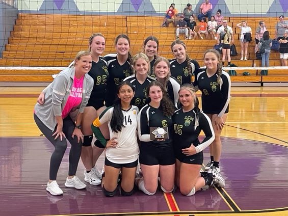And now let’s hear it for our Freshmen! 
Took down Vidor to secure consolation!! 

#beabear